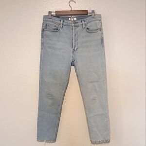 Re/Done 90s Highrise Cropped Ankle SZ 30